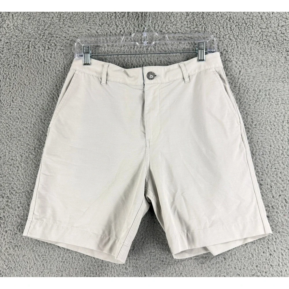 Faherty All Day Shorts Mens 30 Beige 7